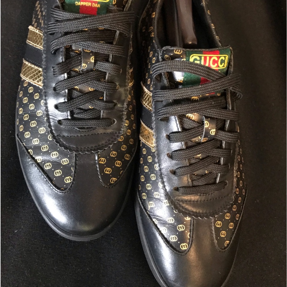GUCCI Dapper Dan 🐝⚫️🟠 sneakers